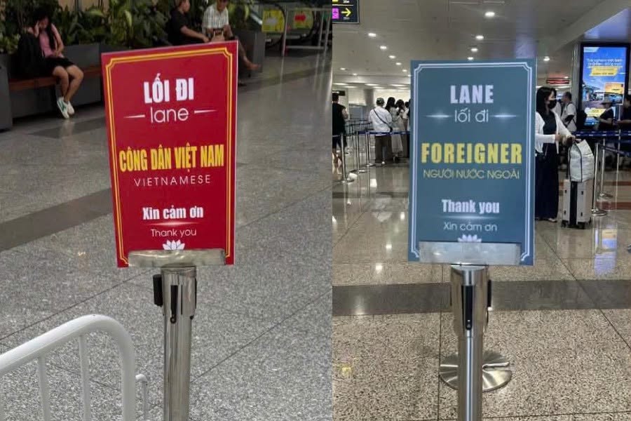 NỘI BÀI ĐƯA VÀO VẬN HÀNH LÀN XUẤT NHẬP CẢNH RIÊNG CHO CÔNG DÂN VIỆT NAM